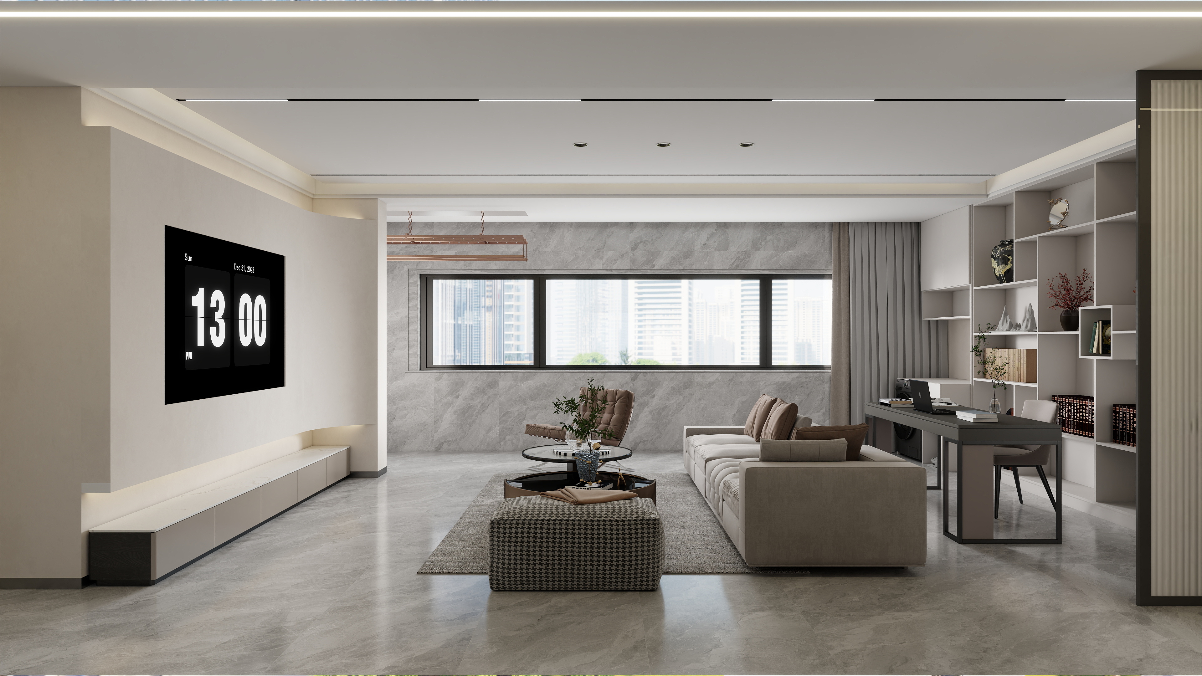 江湖行路人--金昌江山悦清平乐137户型-装修设计方案