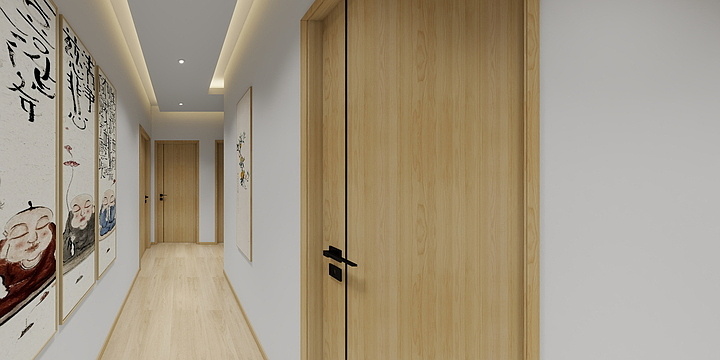 晋城装修设计浩天-夺火乡民宿1设计方案-装修设计方案