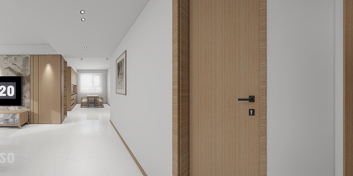 哈喽大花-北街花园方案二-装修设计方案