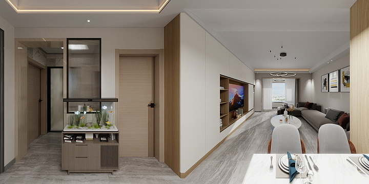 冉桂华-天韵尚城801（副本）_2025-04-06-18-32-36-装修设计方案