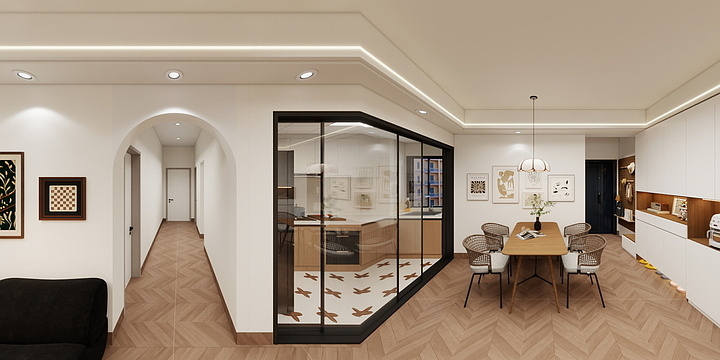 左边设计喵-书香嘉苑程总-装修设计方案