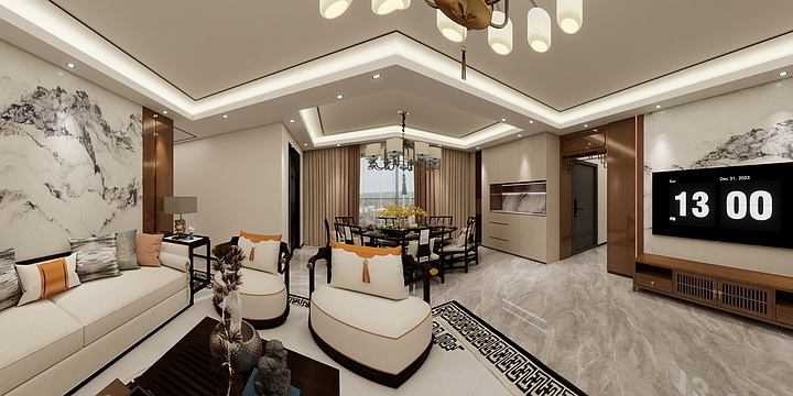 青墨O-设计佳兆业8栋502（fwsgood+4295952865385413615）-装修设计方案