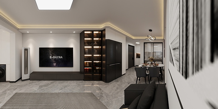 青桔装饰林设计-越秀青特9-01雅居-装修设计方案