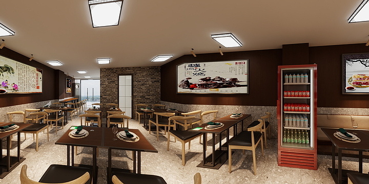 非著名设计师翁宏松-驴肉火烧-副本-装修设计方案