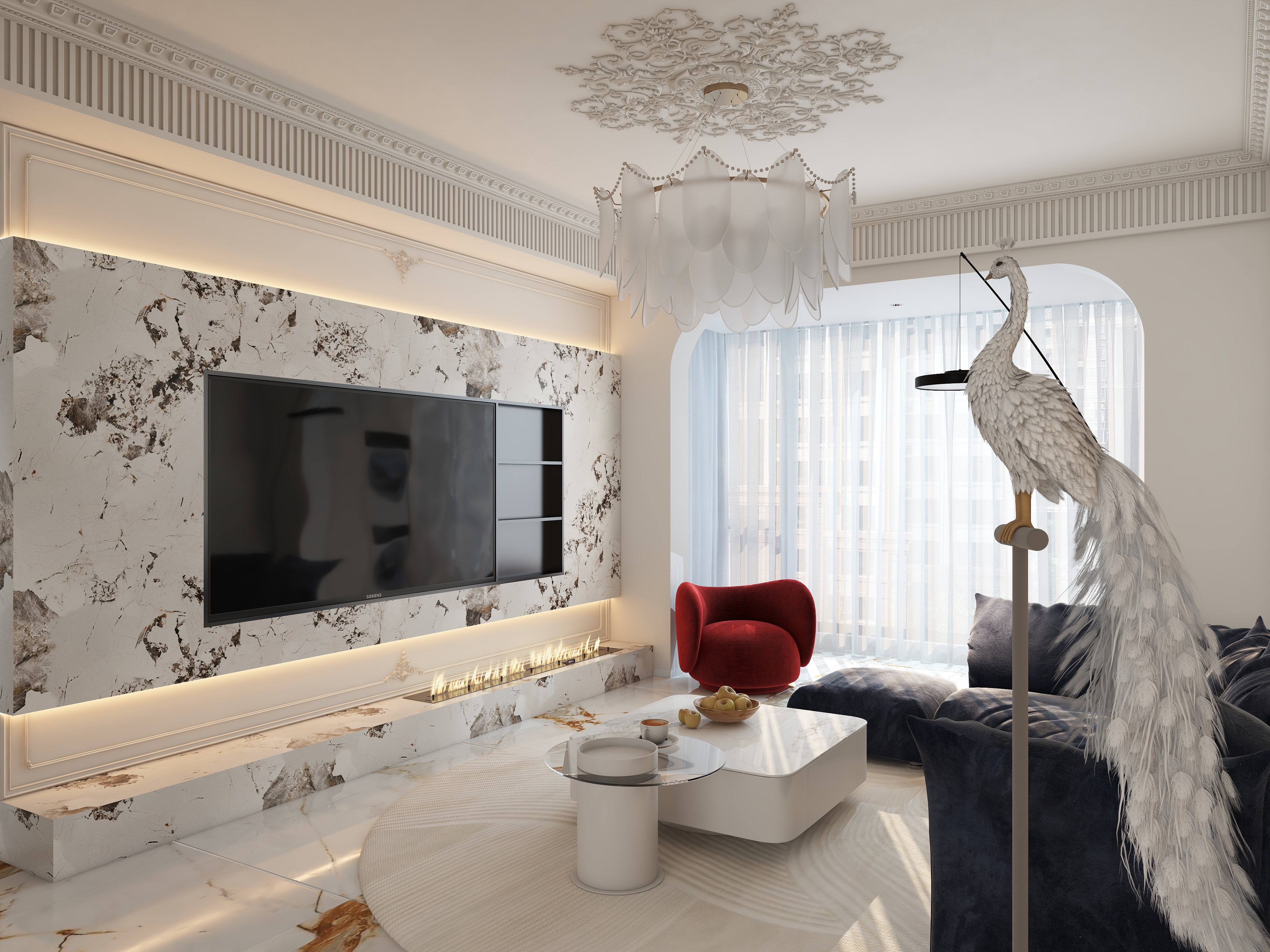 汐墨--XMDesign-法式装修效果图