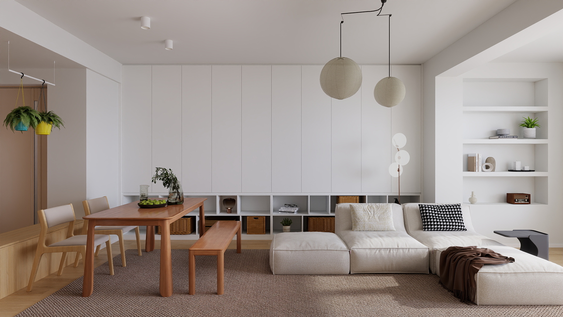 A周素人设计-北欧之恋装修效果图