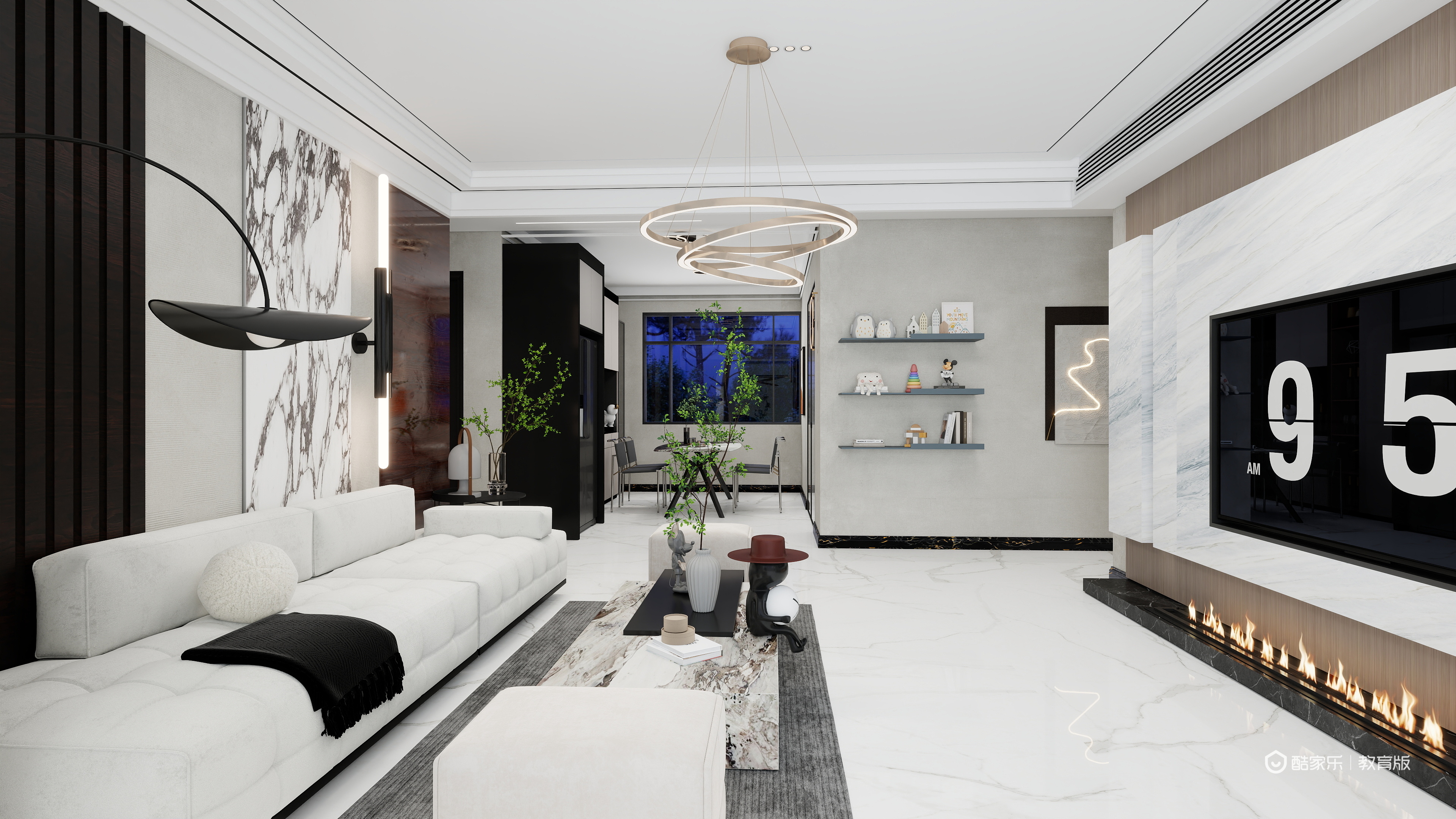 聿修-学生-群核教育学院+聿修装修效果图