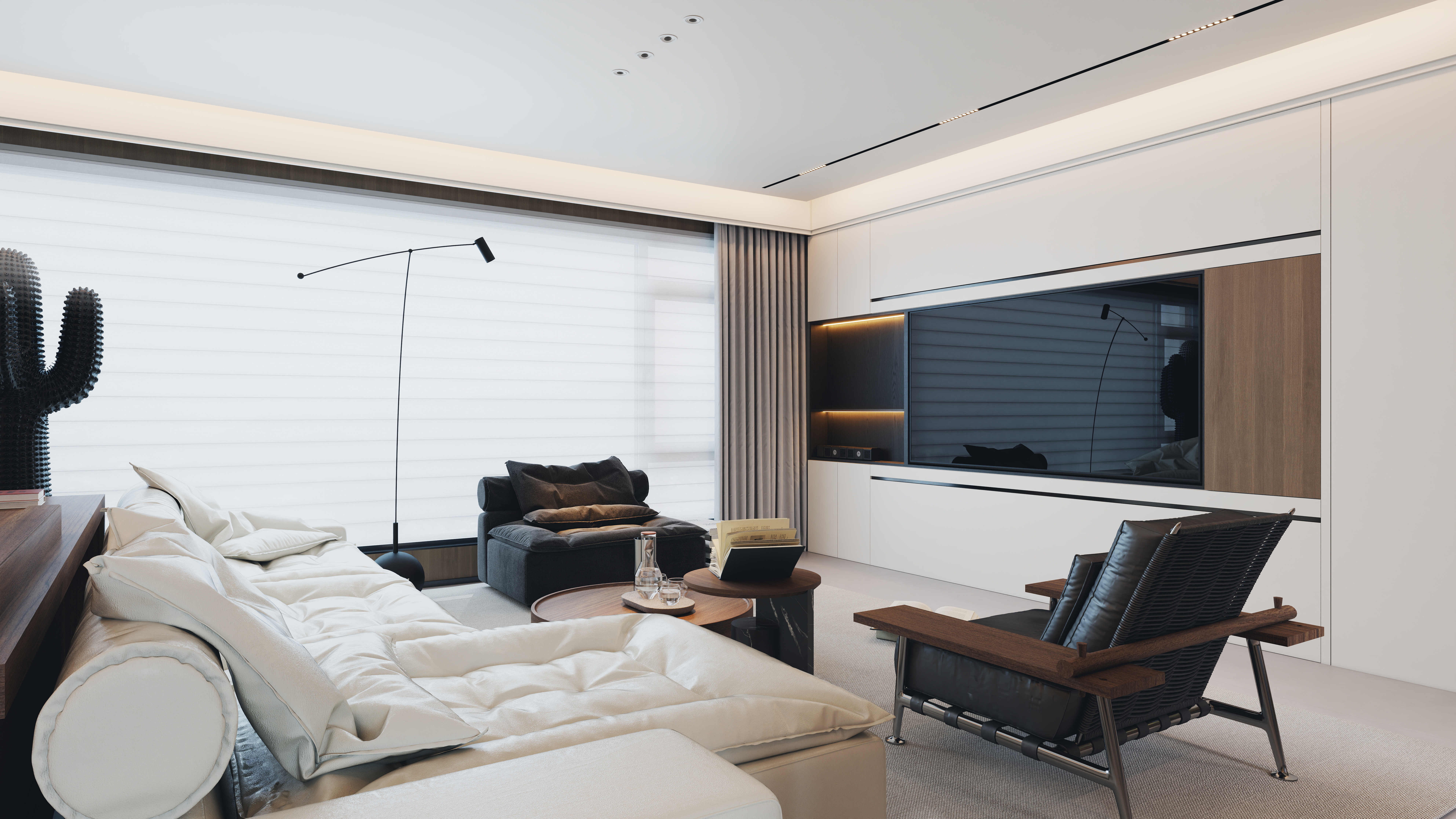 全案设计丨效果图表现-意式极简-方案-装修设计方案