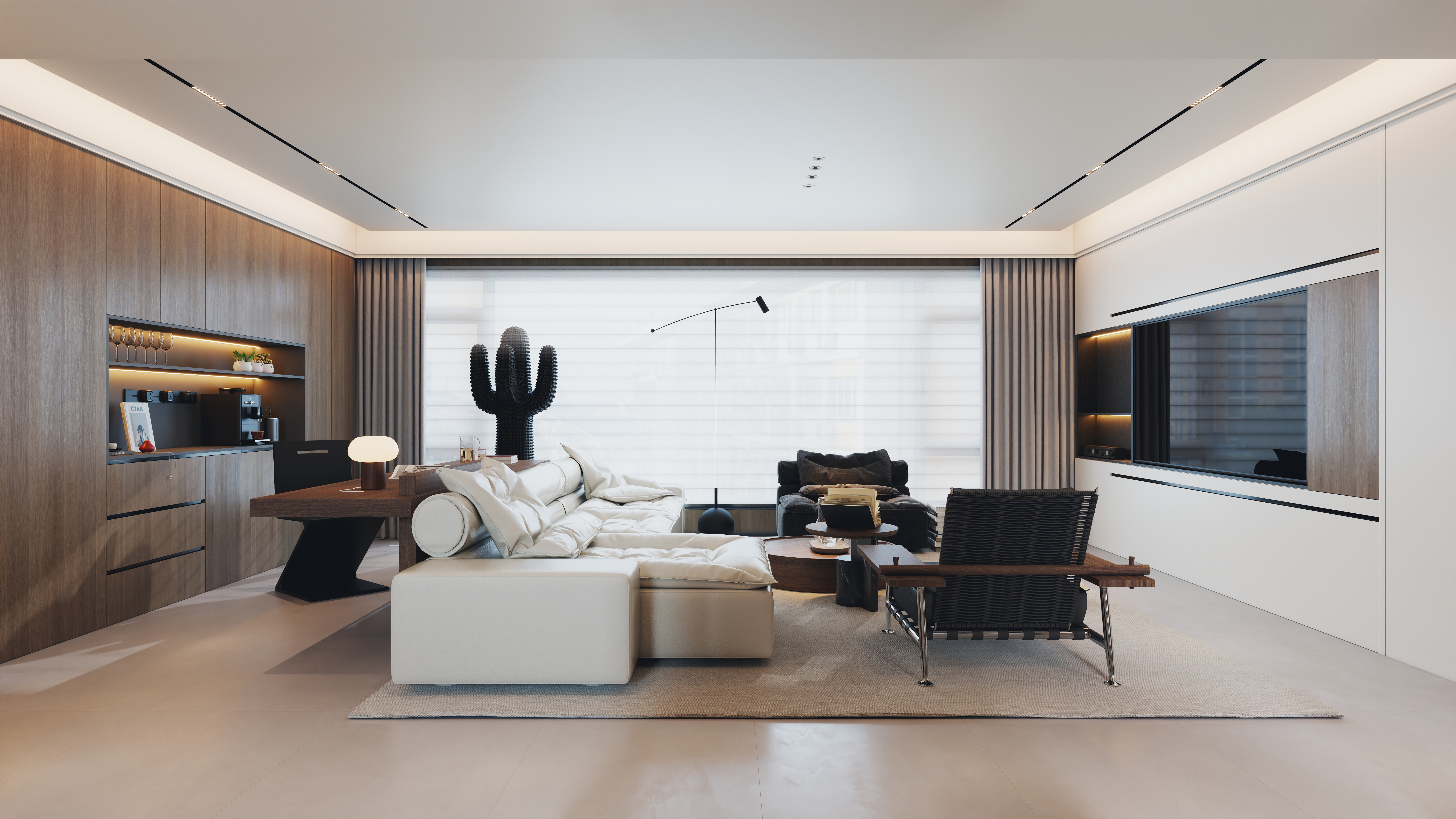 设计HHHHH-意式极简装修效果图