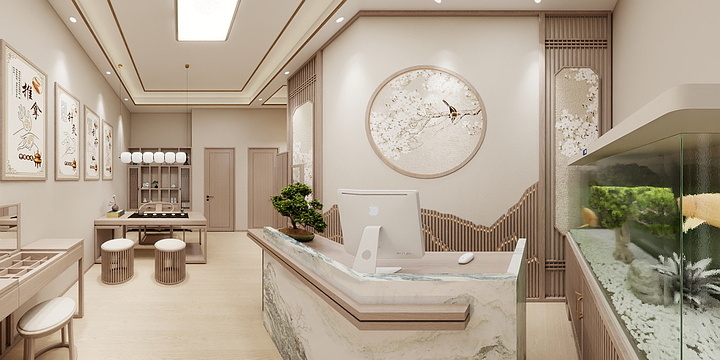 仟寻设计工作室-养身室-装修设计方案