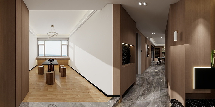 酷用户QZVy-CHENG浅色-装修设计方案