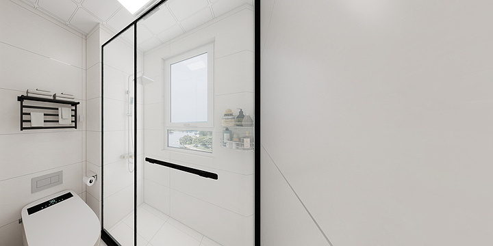 SJ____H-现代奶油中古风-装修设计方案