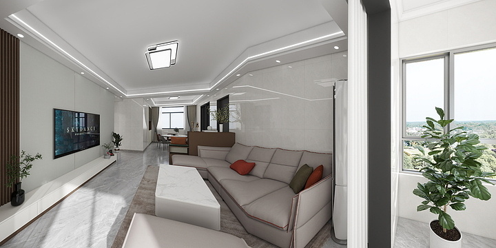 吉安万合装饰-万尚陆和苑32-403房-装修设计方案