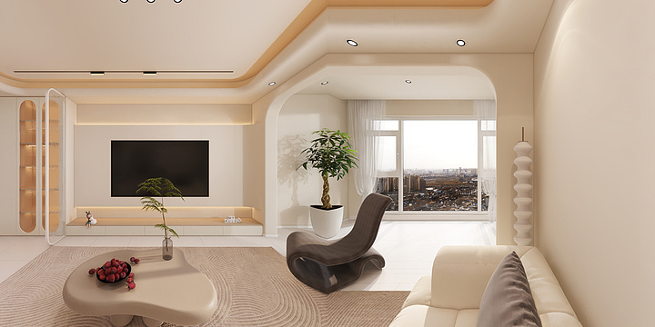 186****3879lzOA-007-奶油风-装修设计方案