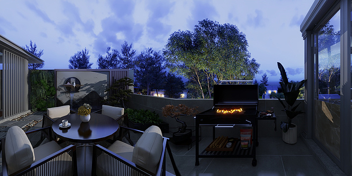 ranmaohai-屋顶花园-装修设计方案