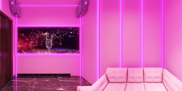 李小绿设计工作室-西安自助KTV-装修设计方案