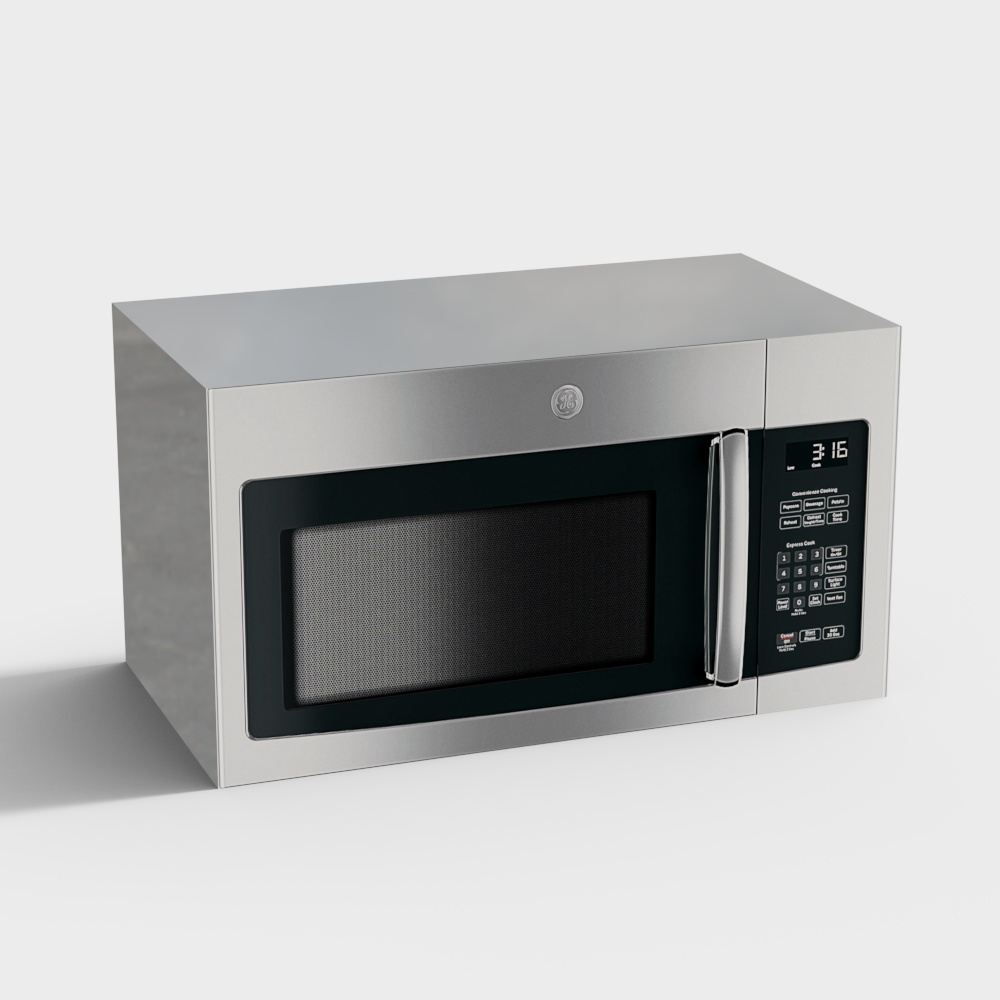 GE 30 Inch Wall Ovens JNM3163RJSS3D模型