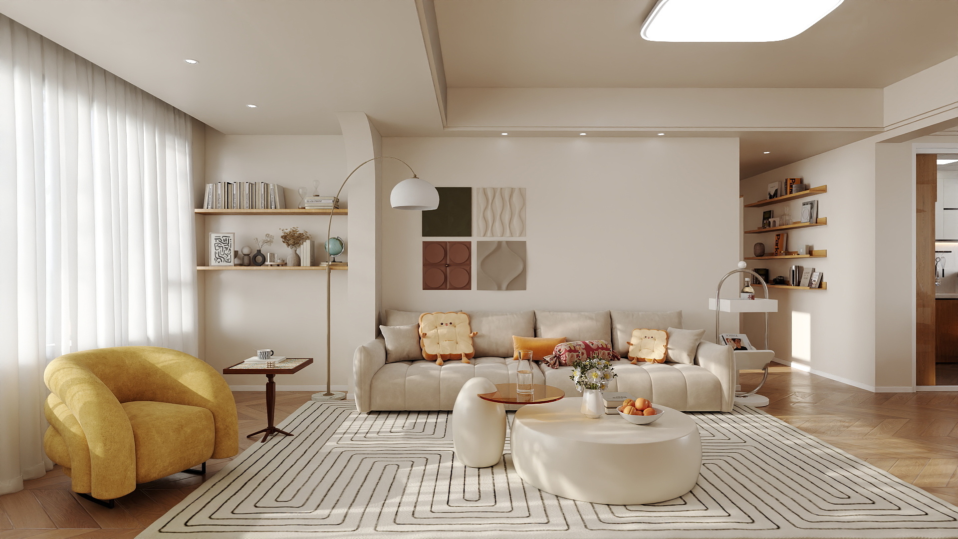 WCM-设计-原木奶油风-副本-装修设计方案