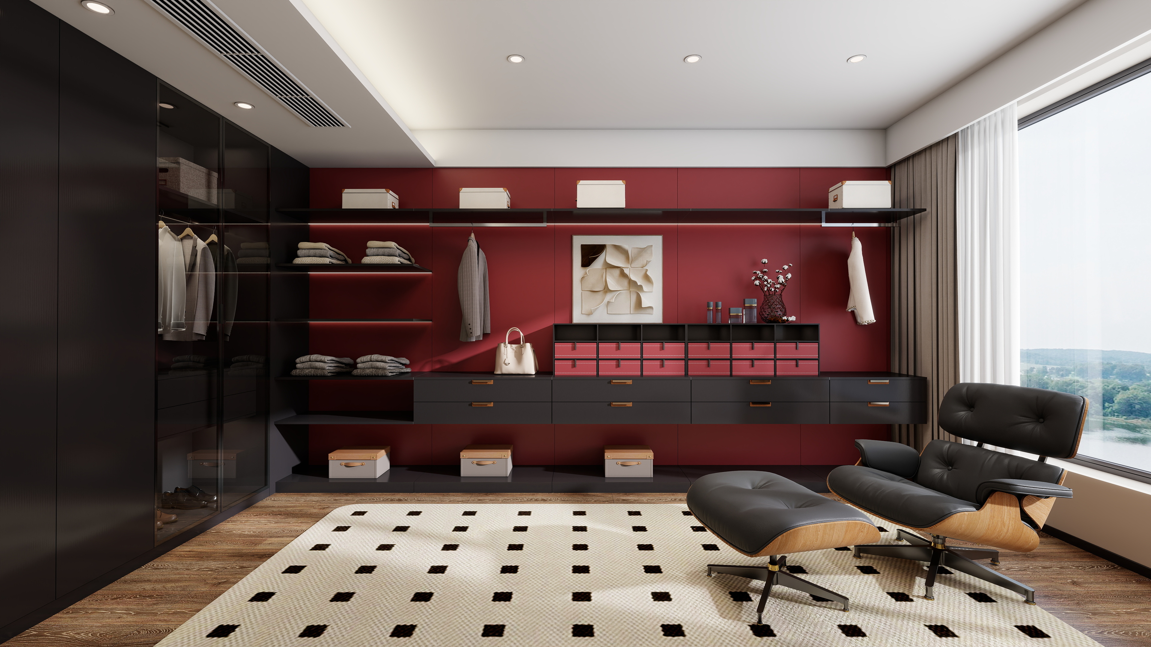 187****3575-开放衣帽间-装修设计方案