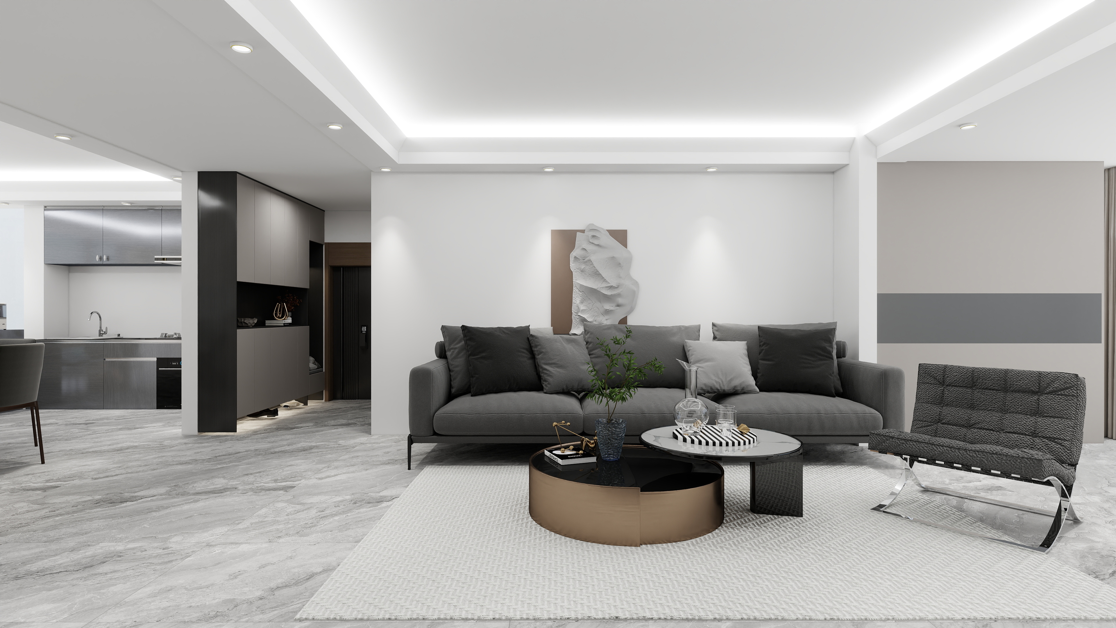 玉林百桂庞设计-万昌东方韵152平农姐已确定-装修设计方案