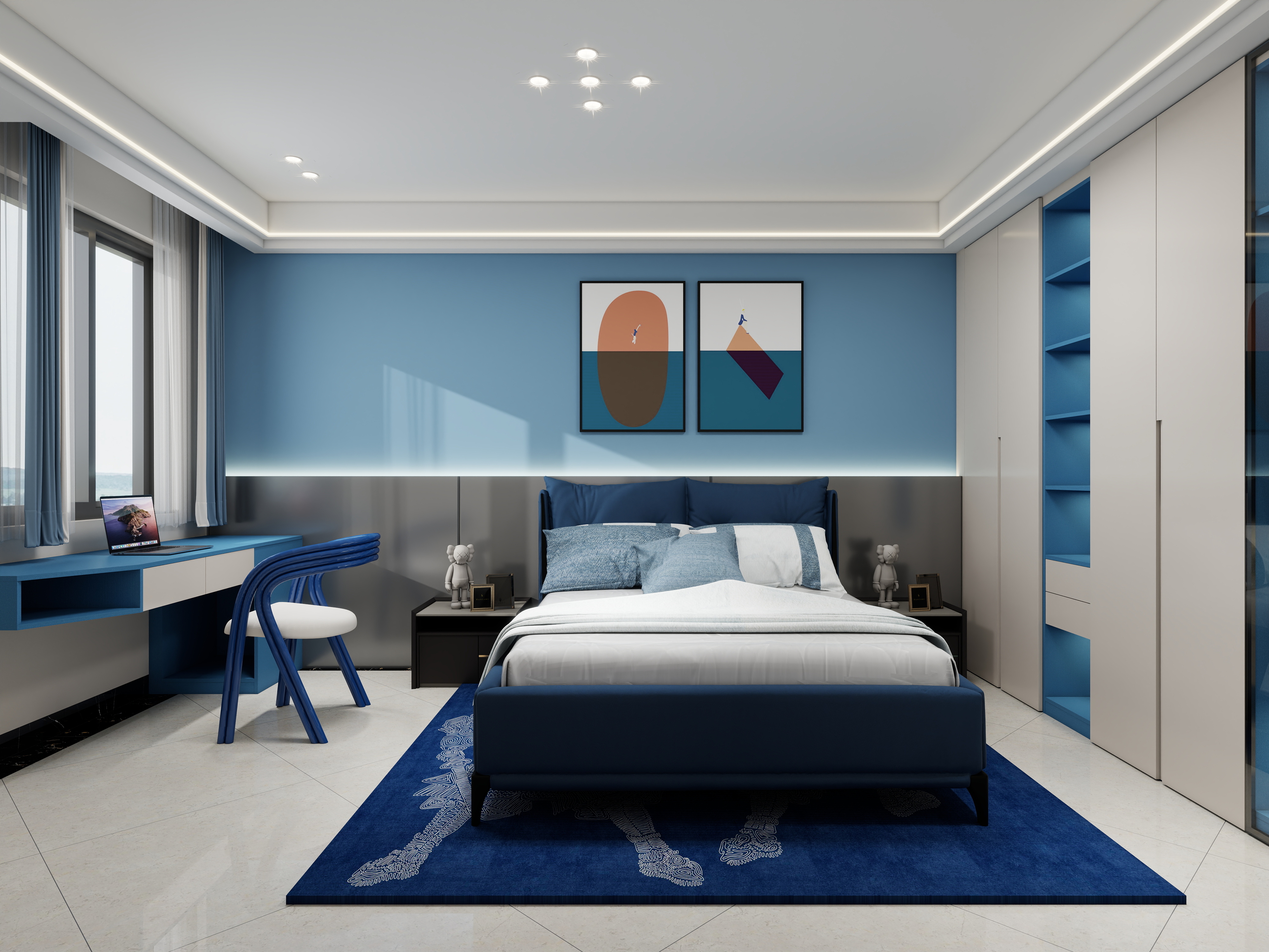 御旺家-王明生-卧室-装修设计方案