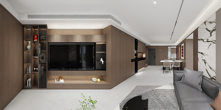 做装修的兰同学-钱塘南苑-装修设计方案