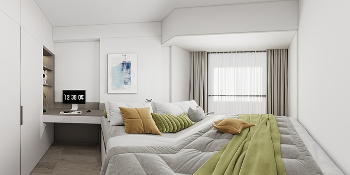 全屋整装定制阿坤-岭南悦府12栋1203-装修设计方案