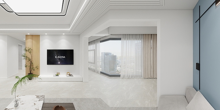 首席家装设计大师-划子嘴幸福家园18-803-装修设计方案