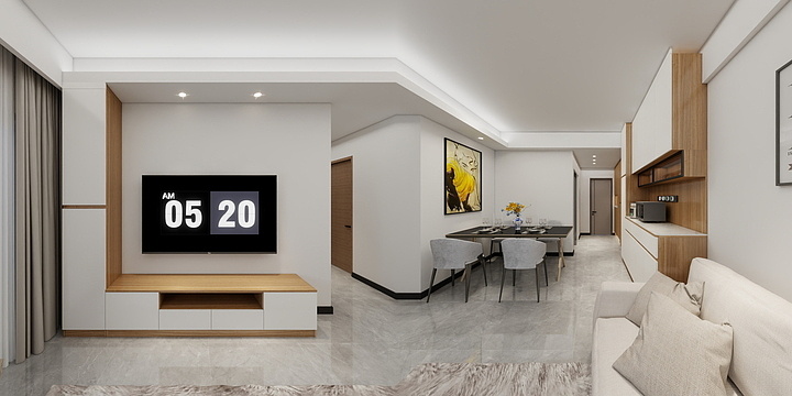 嘉利宜全屋定制-泰丰千语庭1栋1502房-装修设计方案