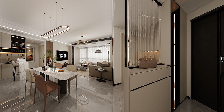 余海龙66-三恒印象家2-501-装修设计方案