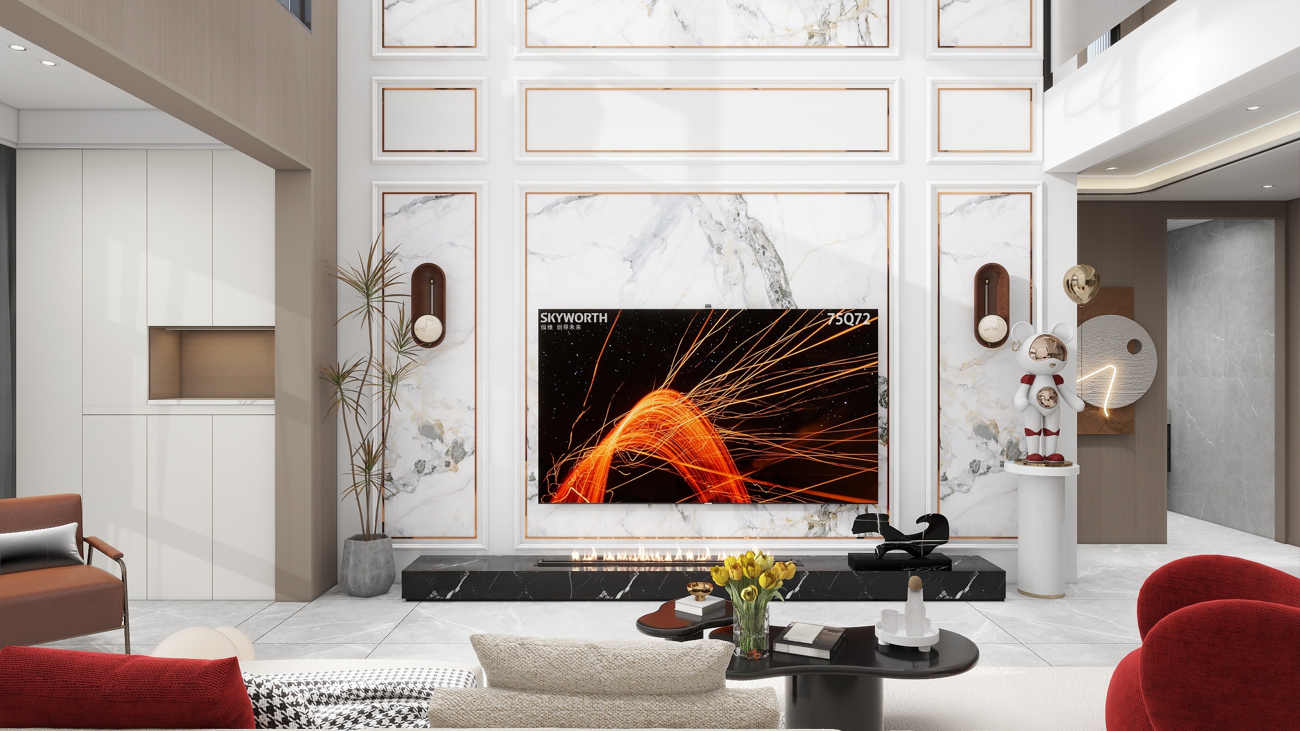 设计师玉京子-瑰润泽装修效果图