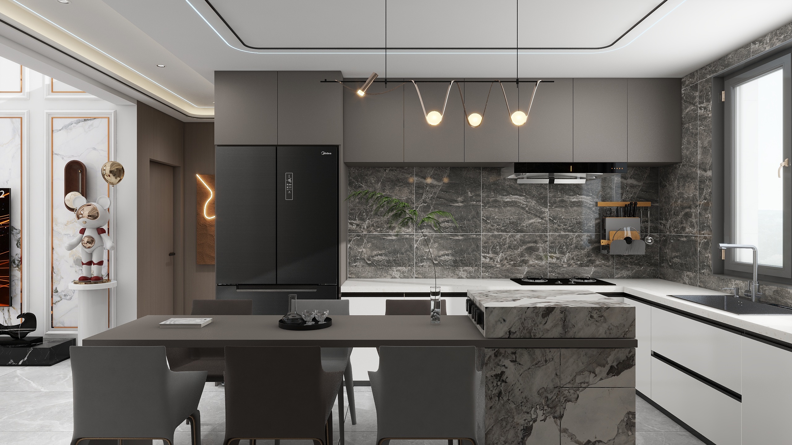 设计师玉京子-瑰润泽装修效果图