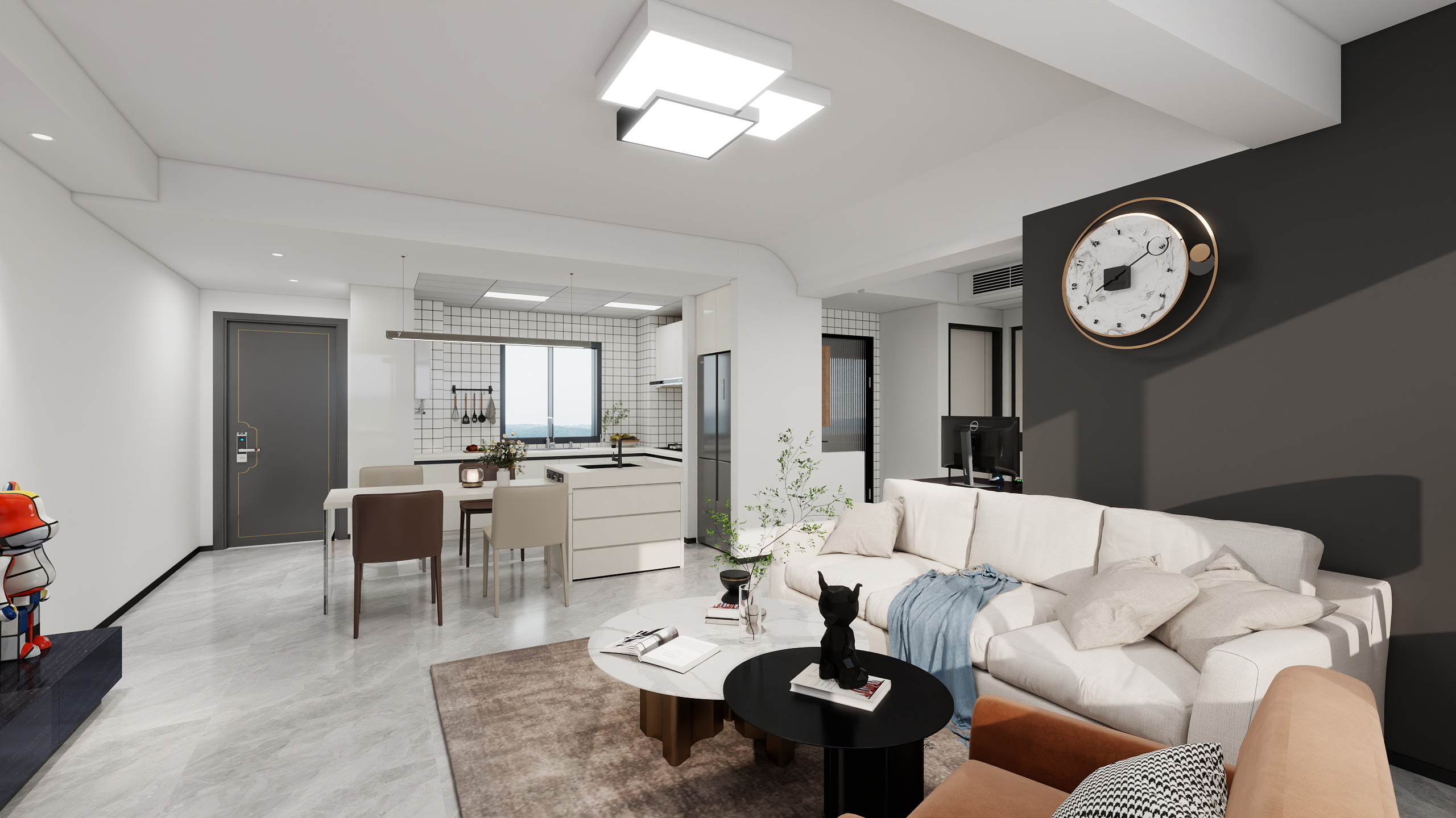 知百设计L-徽创金悦效果图-装修设计方案