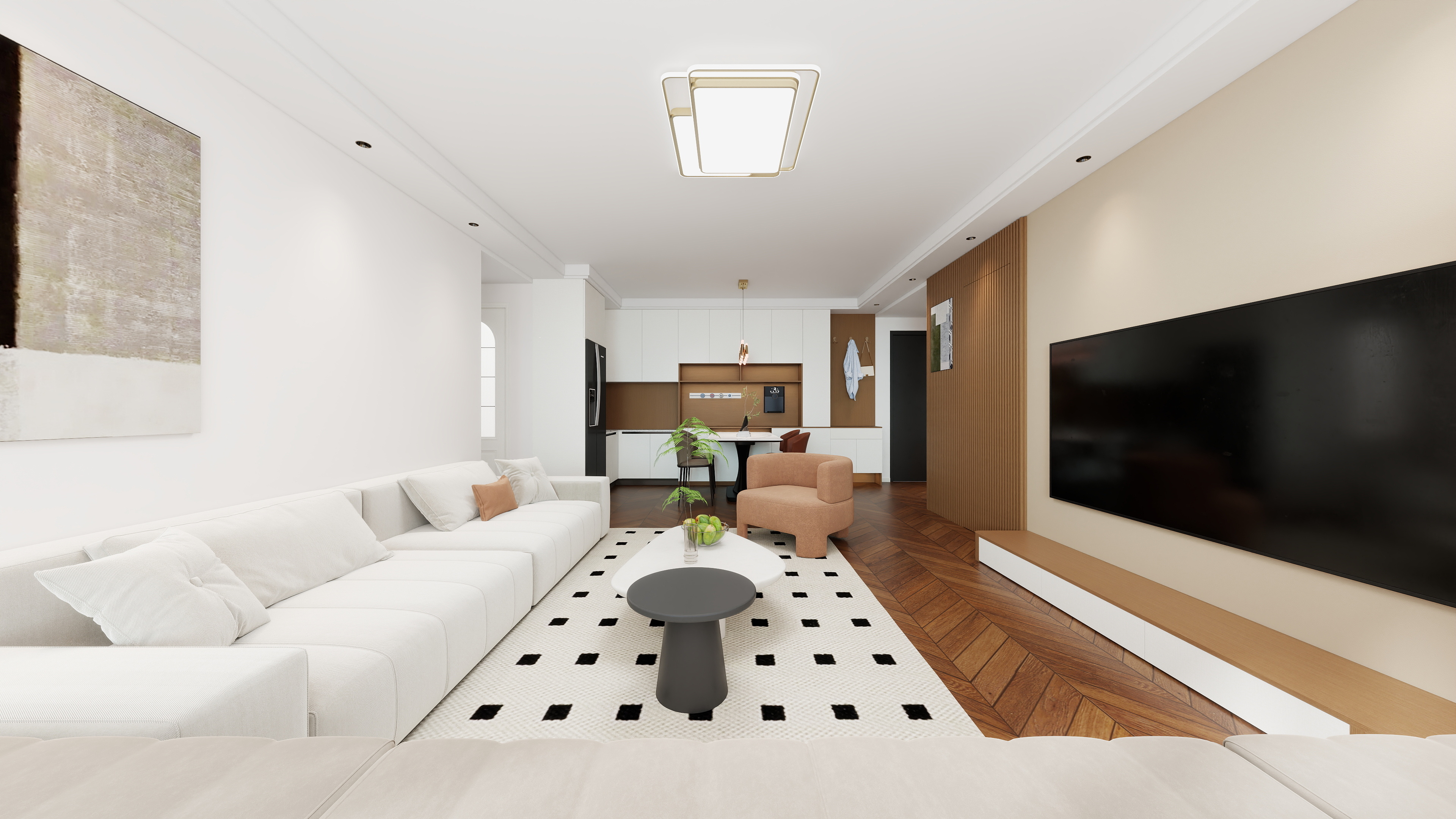 全案设计师张新-世纪花城3号楼东山户型方案A-装修设计方案