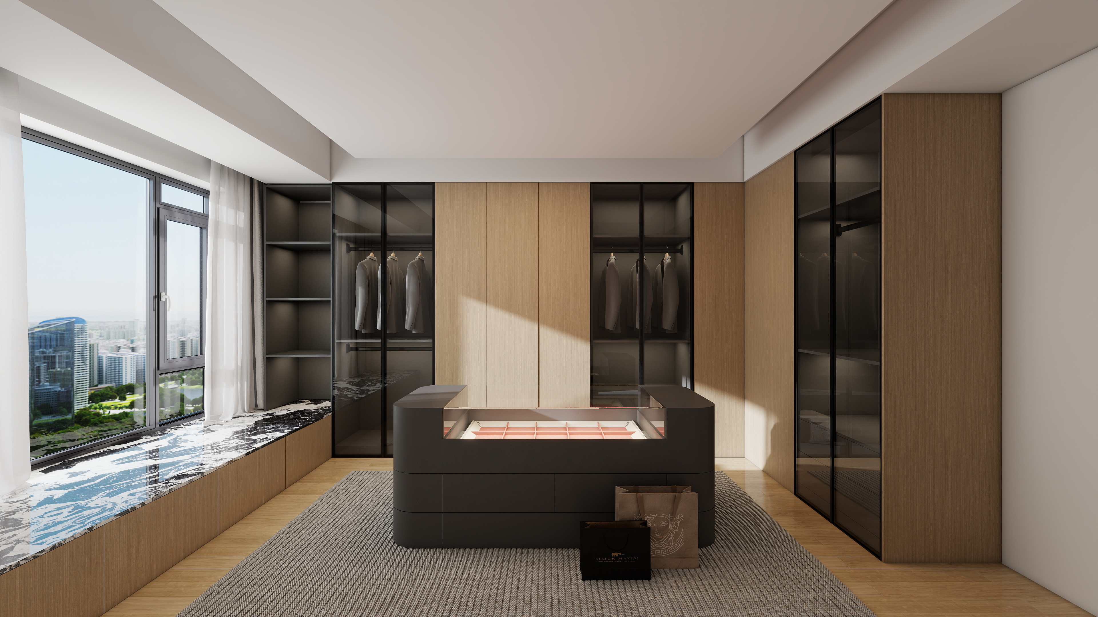 187****3575-衣帽间-有岛台-装修设计方案