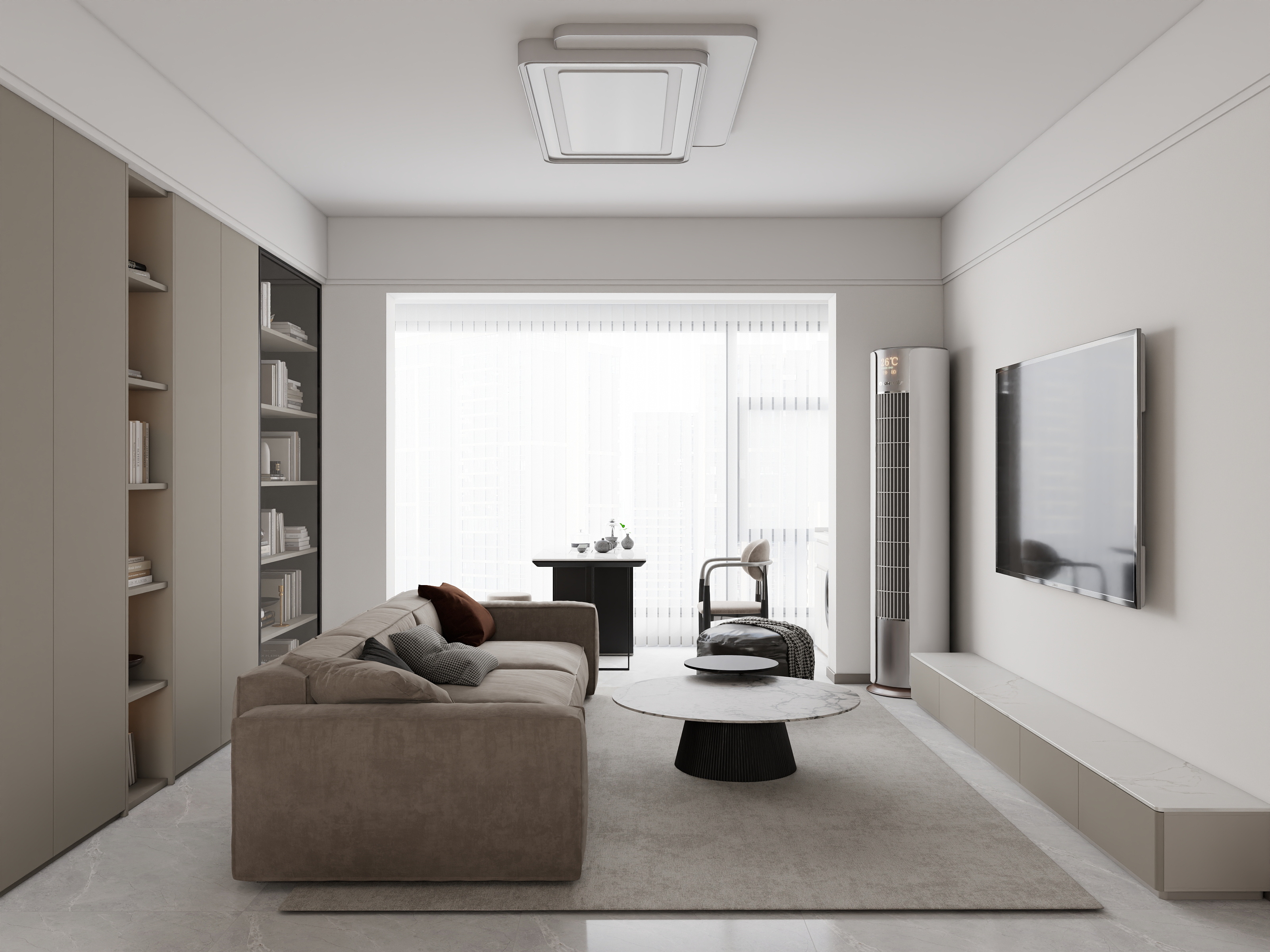 全案设计丨徐月坤-璀璨天城丨现代简约丨105㎡-装修设计方案