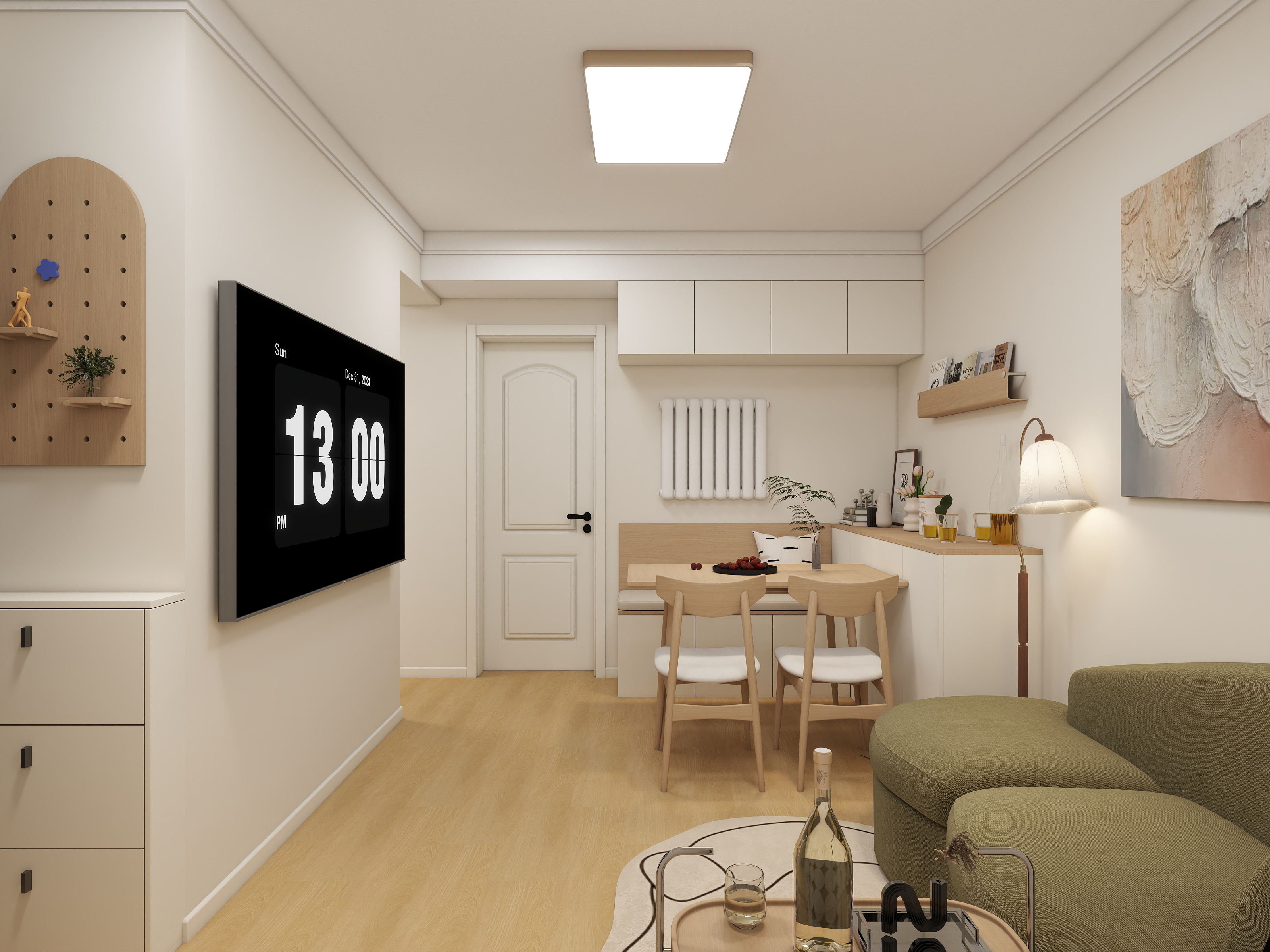 付NDUdBWI-原木风-装修设计方案