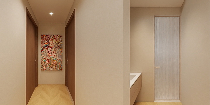 靜序空间设计-建发养云 3#2601-奶油风-副本-副本-装修设计方案