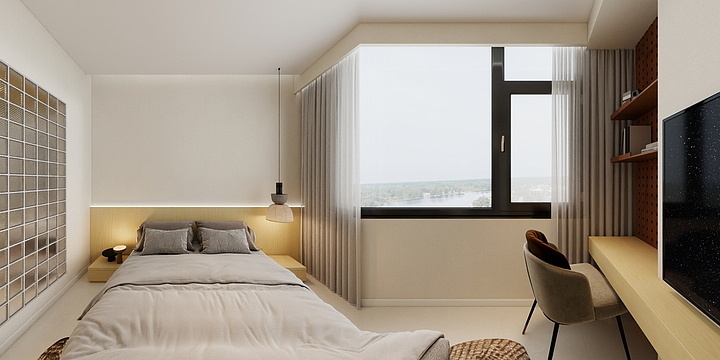 Donen姜松-黄果树大街民宿二楼-装修设计方案