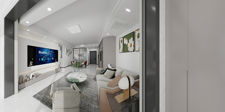 小小小郑-盛世港湾9-1-302-装修设计方案