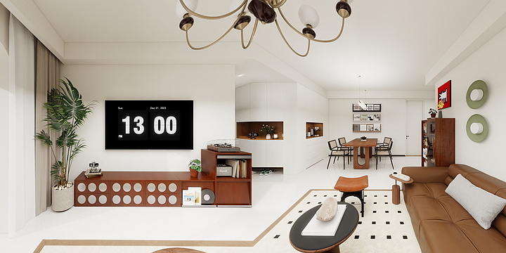 YAurora-南京·江雁·德水香林25-1-303-装修设计方案