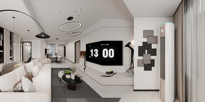 画家_沉铭-檀香佳苑【方案三】-装修设计方案