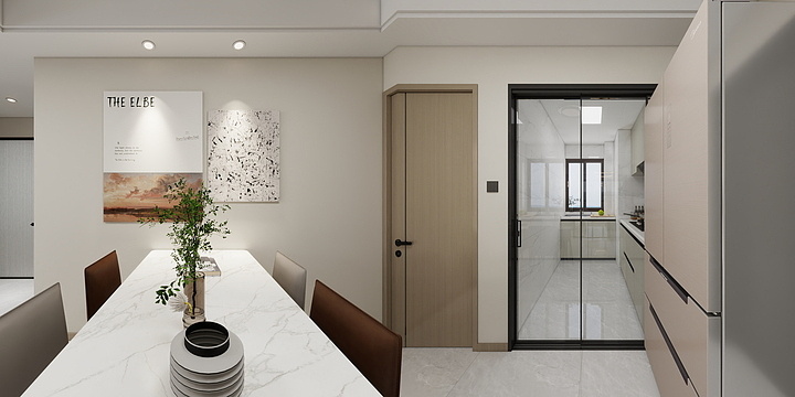 吴年-城际雅苑现代风三房-装修设计方案