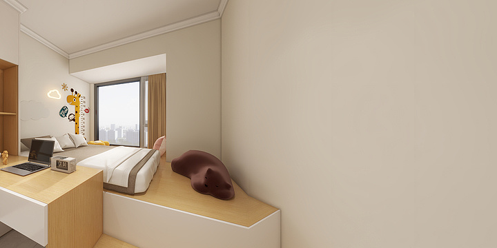 设计师张旭硕-悦榕府12-2-303-奶油风（3）-装修设计方案