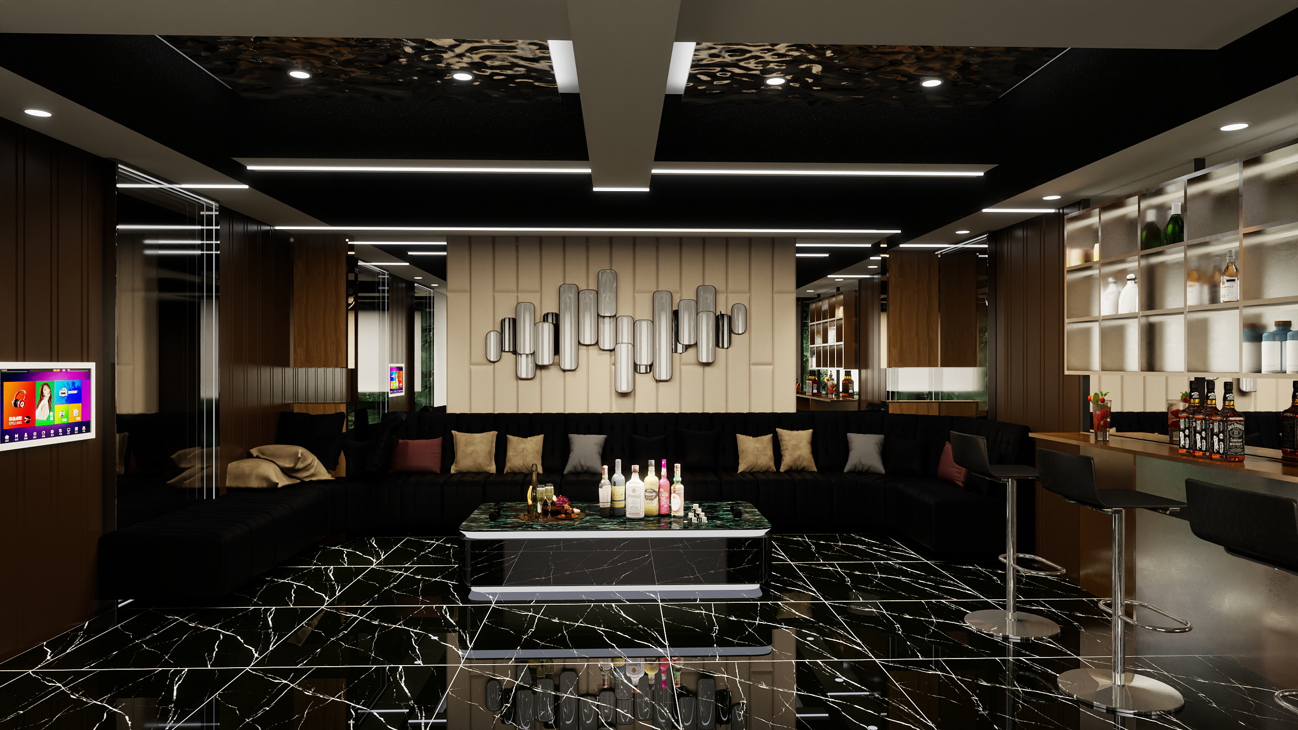 启本本-【轻奢风】KTV-装修设计方案