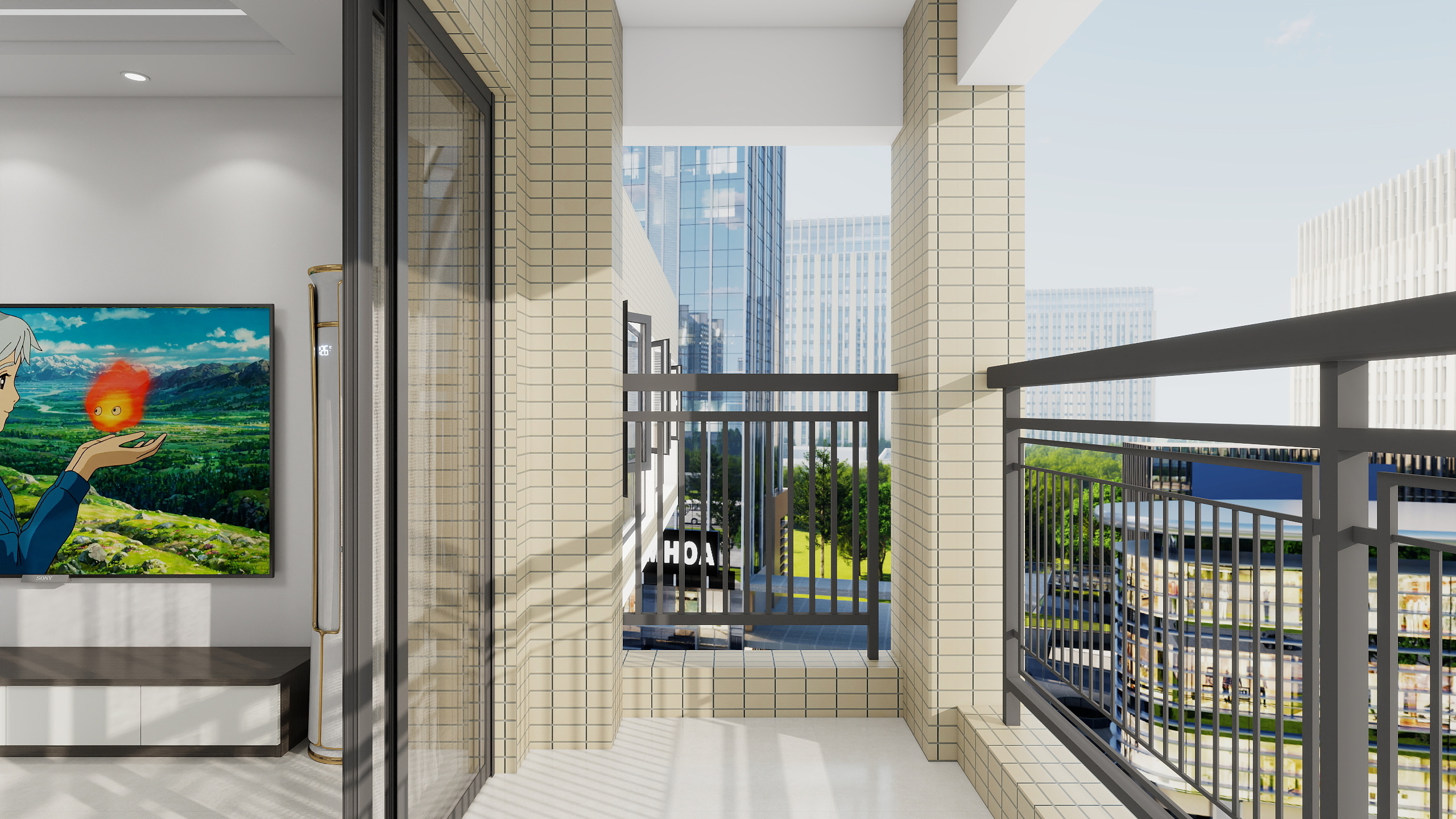 王翠丽-汇景城现代简约128㎡4室-装修设计方案