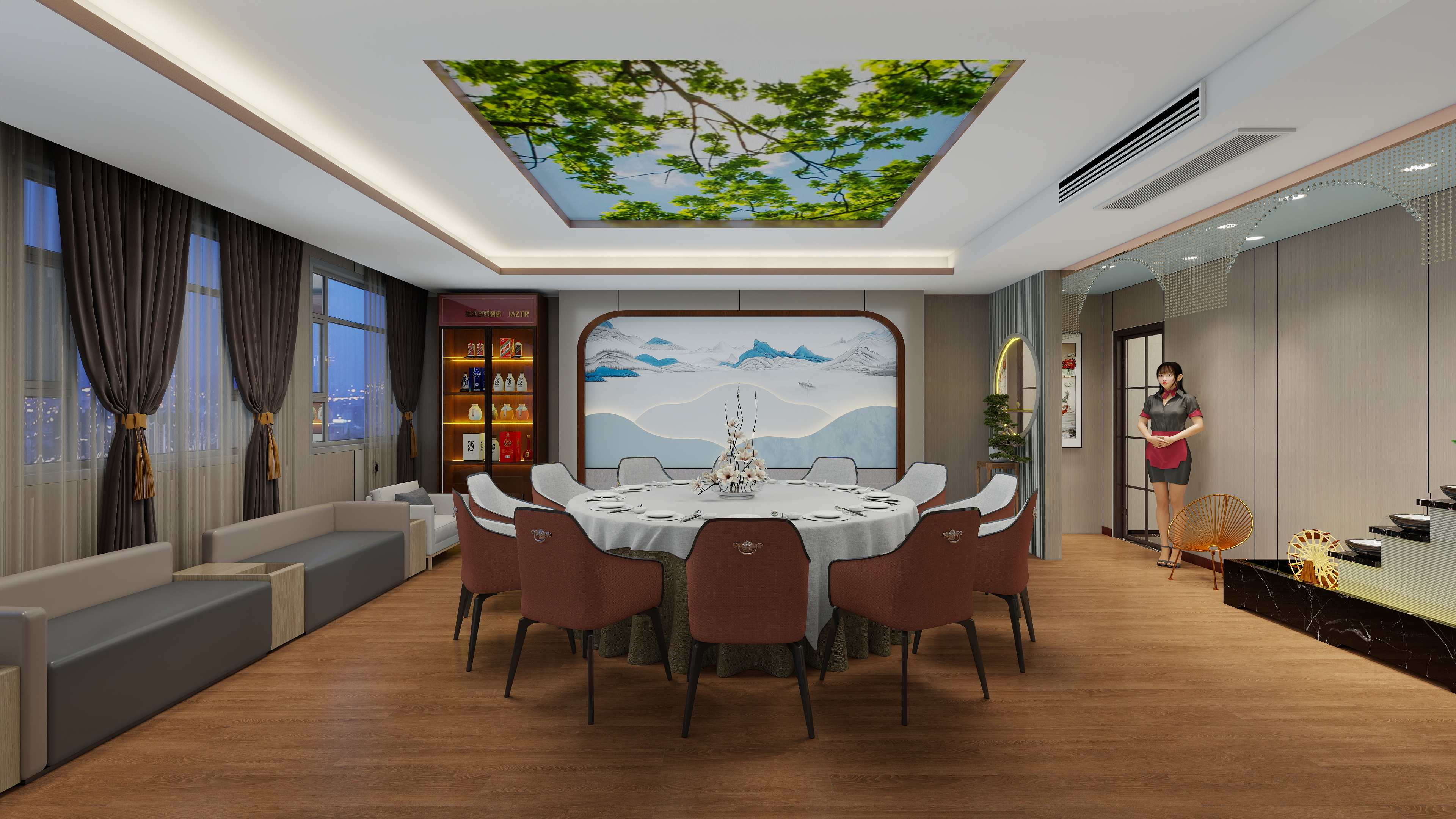 旧房改造家-嘉泽泰瑞包厢改造方案丙-装修设计方案