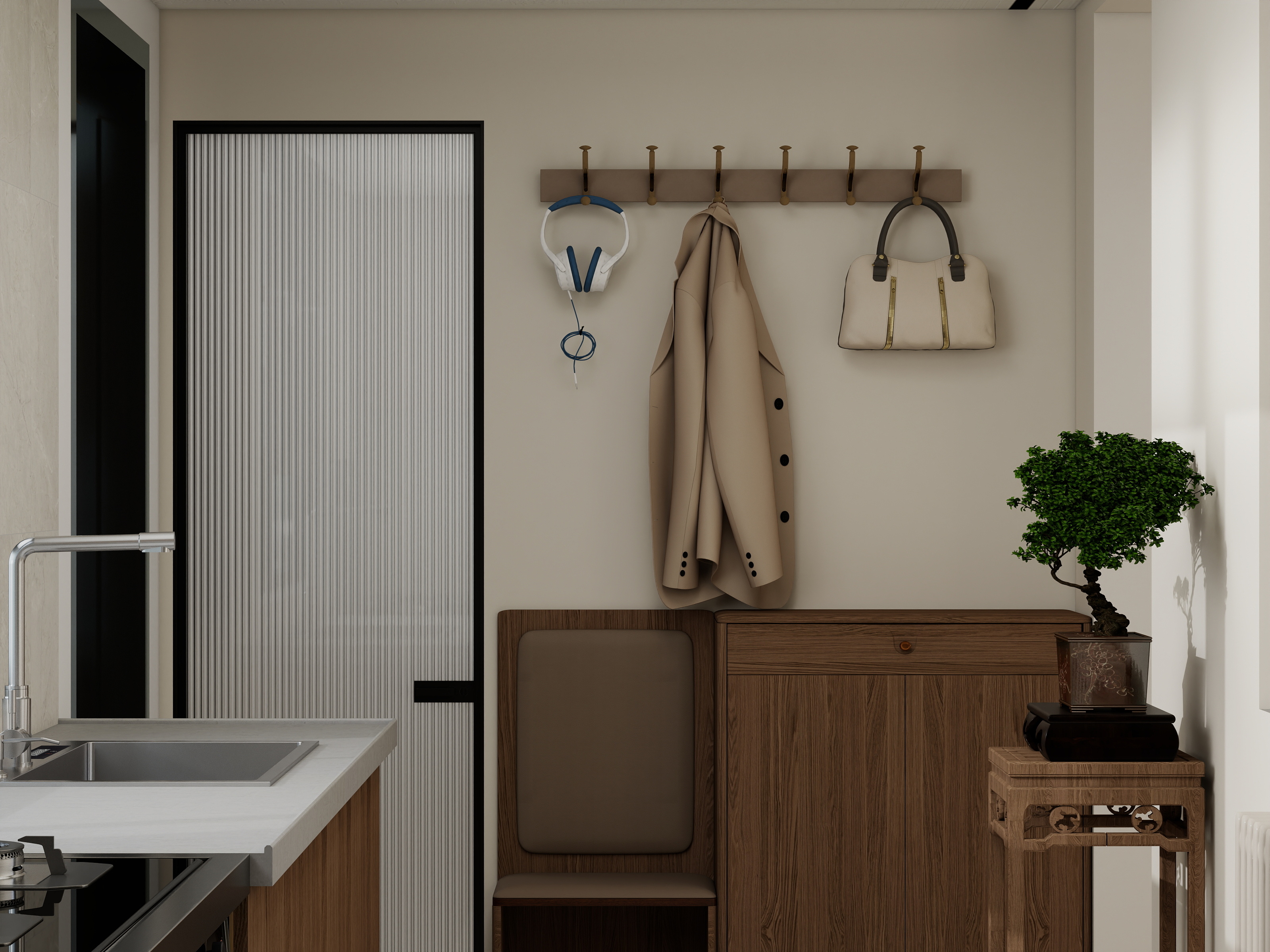 唐山设计师岳镇岭-山西北里135平米宋氏美学跃层装修效果图