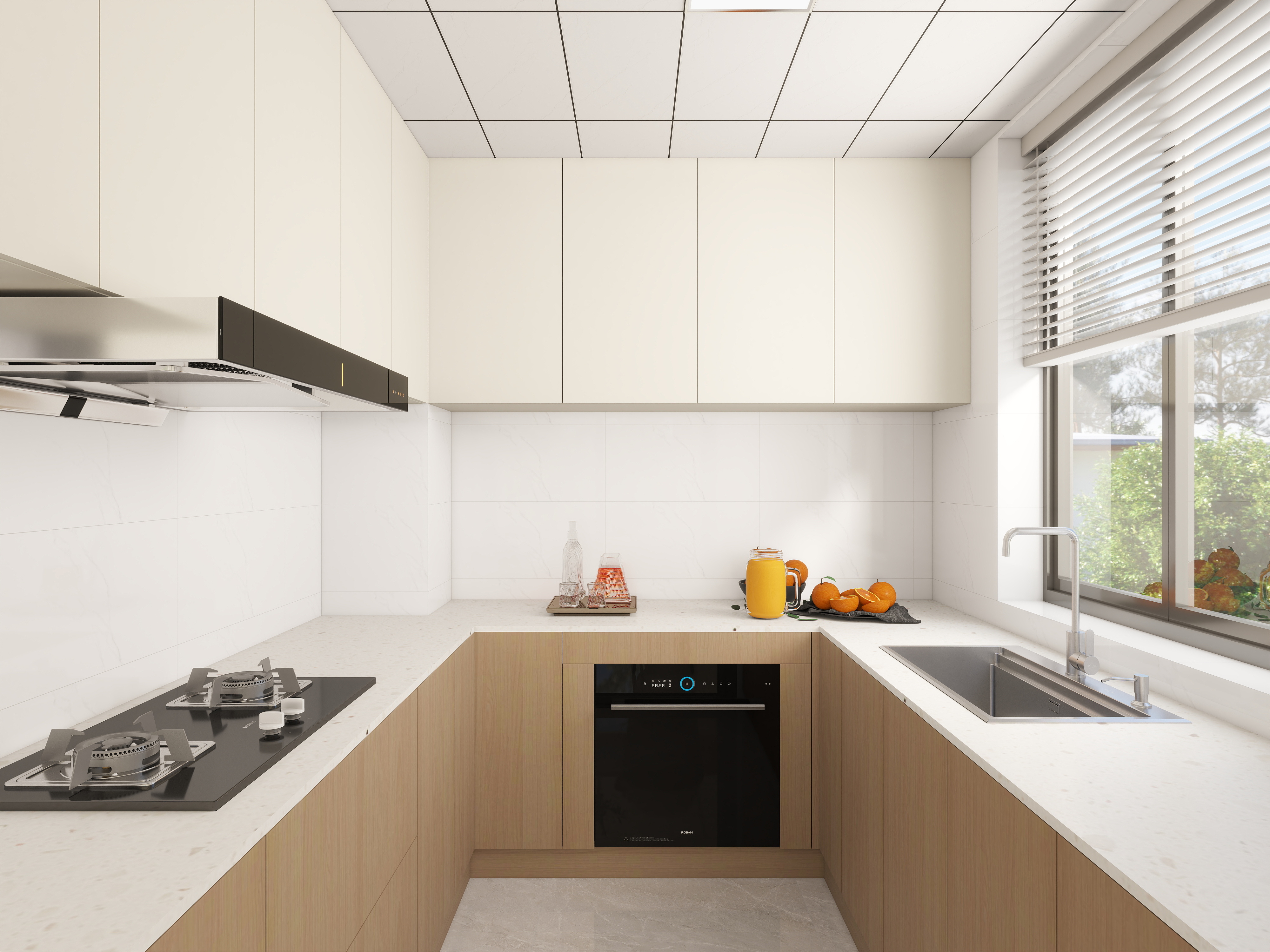 艺雅丽-106平现代简约装修效果图