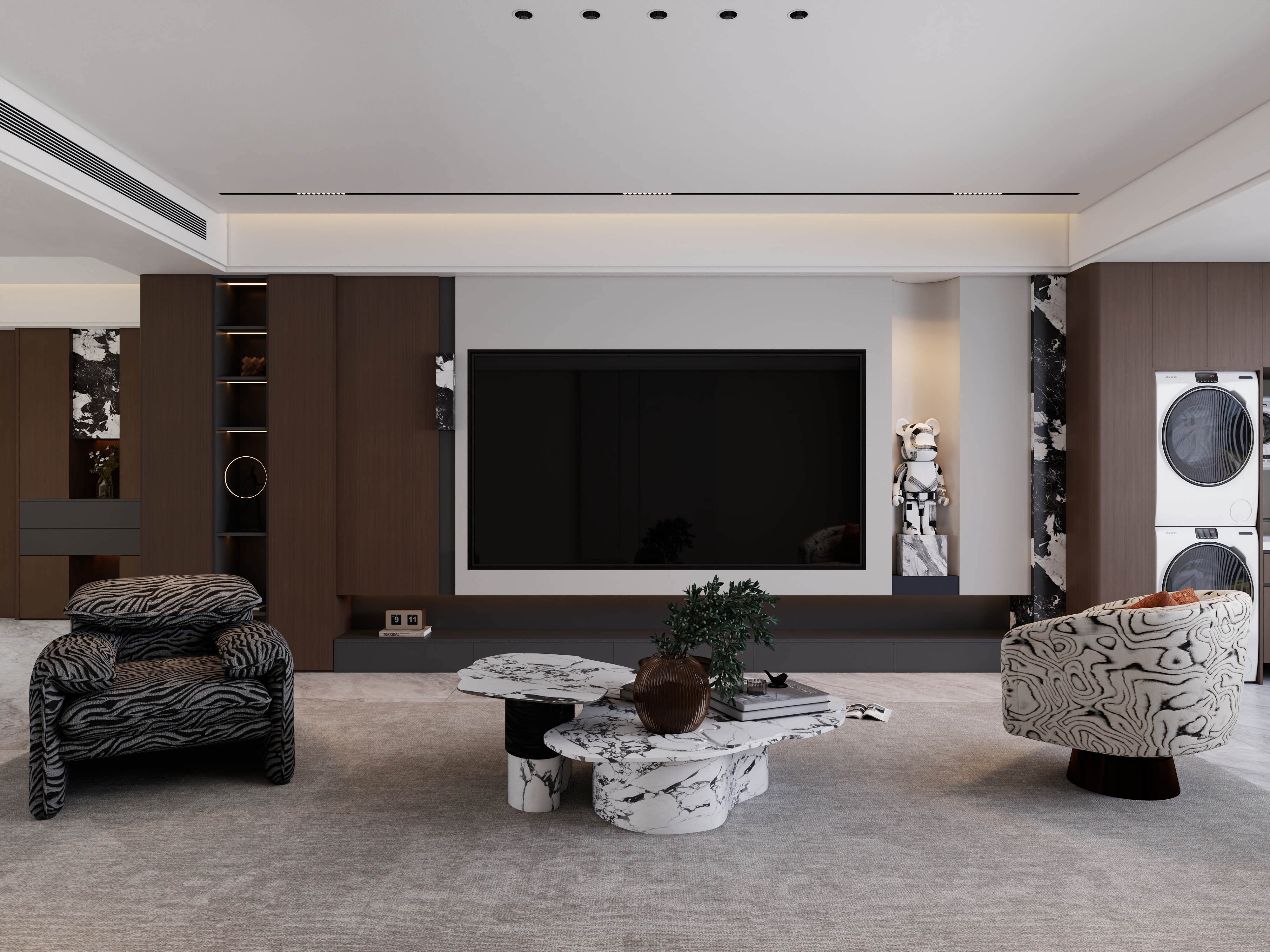 楠乔-意式轻奢04无主灯精-装修设计方案